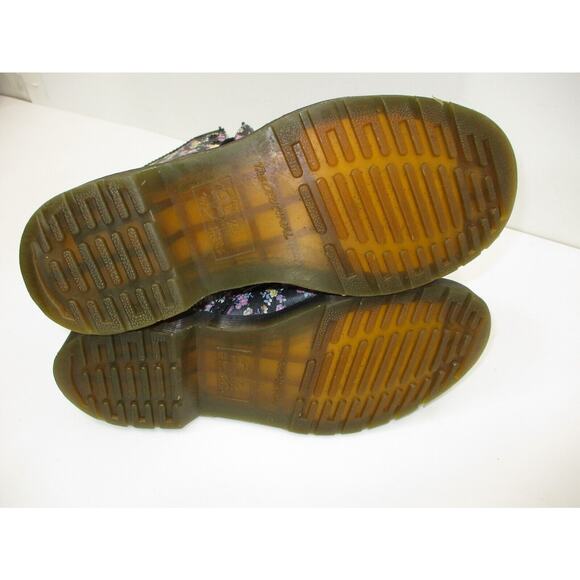 Dr. Doc Martens 1460 floral boots Style 11821 -WORN SPOTS- Ladies SIZE 7 - Picture 9 of 12